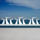 Wing stool top Vondom white Matt