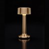 Luminaire de Table Imagilights Led Sans Fil Collection Moments Doré Cylindre
