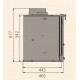 Inserto in ghisa Ferlux con Turbo 16 kW
