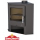 Stufa a legna Bronpi Gijon-H 11kW con forno e pira