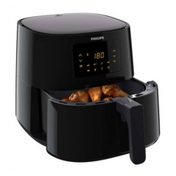Philips Rapid Air Fritadeira Preta XL Air Fryer 6L Philips Rapid Air Fritadeira Preta XL Air Fryer 6L