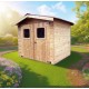 Abri de Jardin Bois Thermabri Habrita 4.87m2