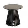 Zwarte Jet Mindi Houten Bijzettafel 50cm VeryForma