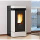Fogão a Pellets Ventilado La Nordica Extraflame Lucia 12 kW Branco