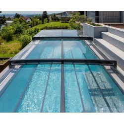 Abri de Piscine Linea plat Abrilios télescopique pour piscine 600x300 Abri de Piscine Linea plat Abrilios télescopique pour piscine 600x300
