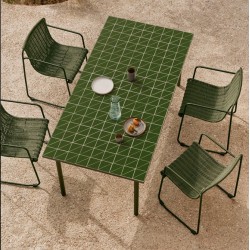 Arvin Swirl Chair in Beige Chenille Fabric and VeryForma Oak Wood Legs