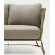 Saco 3-Sitzer-Outdoor-Sofa aus grünem Seil und Stahl VeryForma