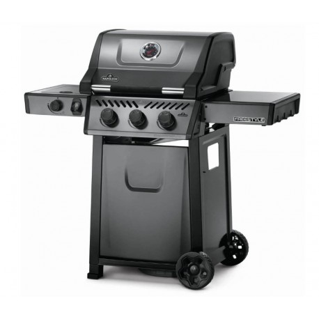 Napoleon Freestyle 365 gas barbecue with side stove and 3 burner