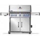 Napoleon Rogue® PRO-S 625 RSIB stainless steel SIZZLE ZONE™ 7 gas barbecue with side and rear burner