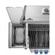 Napoleon Rogue® PRO-S 625 RSIB stainless steel SIZZLE ZONE™ 7 gas barbecue with side and rear burner
