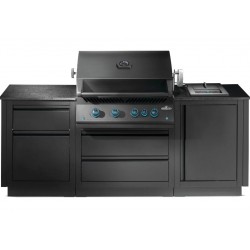 OASIS® 105 Napoleon Matte Black 700 Series Sizzle Zone® Side Outdoor Kitchen