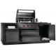 OASIS® 105 Napoleon Negro Mate Serie 700 Sizzle Zone® Cocina al aire libre lateral