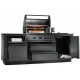OASIS® 105 Napoleon Negro Mate Serie 700 Sizzle Zone® Cocina al aire libre lateral
