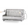 Le Marquier Irissarry roestvrijstalen barbecue met draaispit 78x32