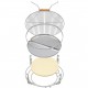 Kamado Monolith Classic Pro 2.0 Grill con carrello